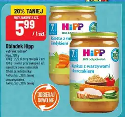 Polomarket Obiadek Hipp Bio wybrane rodzaje oferta
