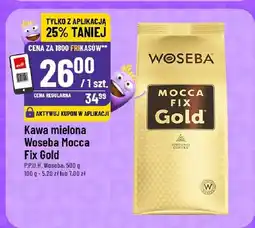 Polomarket Kawa mielona Woseba Mocca Fix Gold oferta
