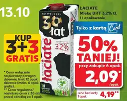 Kaufland Mleko UHT 3,2% Łaciate oferta
