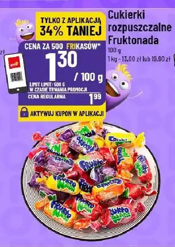 Polomarket Cukierki rozpuszczalne Fruktonada oferta