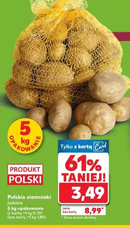 Kaufland Ziemniaki Polski oferta