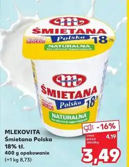 Kaufland Śmietana Mlekovita oferta
