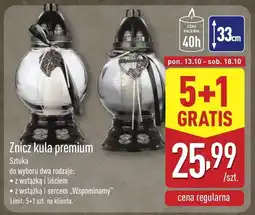 ALDI Znicz Premium oferta
