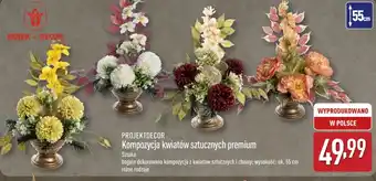 ALDI Sztuczna kompozycja kwiatów Projektdecor oferta