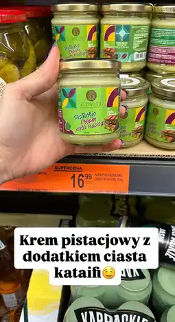 Biedronka Krem pistacjowy z dodatkiem ciasta kataifi Scyavuru oferta