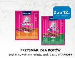 AquaelZOO Przysmak dla kotów stick mini vitakraft oferta