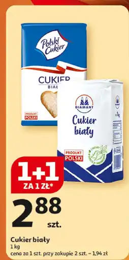 Auchan Cukier biały Polski Cukier oferta