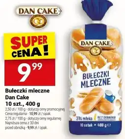 Twój Market Bułeczki mleczne Dan Cake 10 szt., 400 g oferta