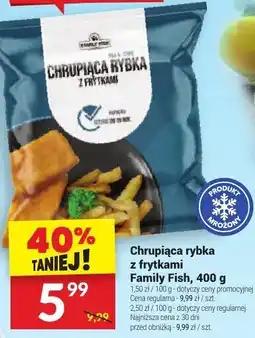 Twój Market Chrupiąca rybka z frytkami Family Fish, 400 g oferta