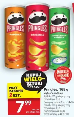 Twój Market Chipsy Pringles, 165 g oferta