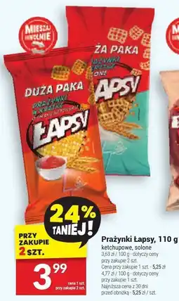Twój Market Prażynki Lapsy, 110 g oferta