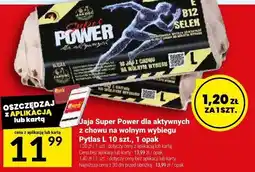 Twój Market Jaja Super Power dla aktywnych z chowu na wolnym wybiegu oferta