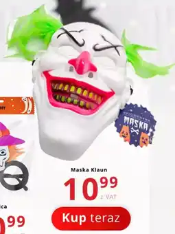 Poczta Polska Maska Klaun oferta