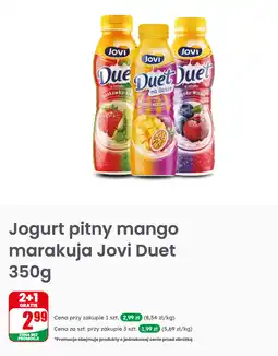 Dino Jogurt pitny mango marakuja Jovi Duet 350g oferta