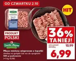 Kaufland Mięso mielone wieprzowe z łopatki Stoisko Mięsne oferta