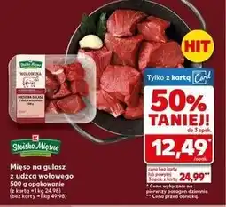 Kaufland Mięso na gulasz z udźca wołowego Stoisko Mięsne oferta