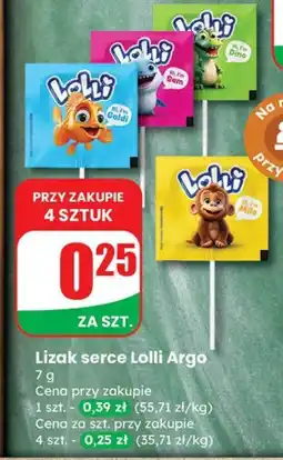 Dino Lizak serce Lolli Argo oferta