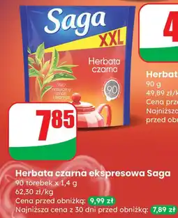 Dino Herbata czarna ekspresowa Saga oferta