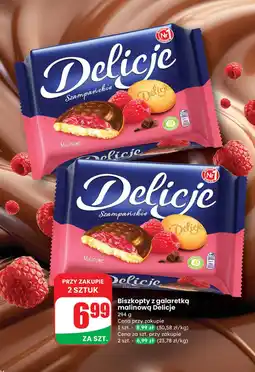 Dino Herbatniki Delicje Szampańskie malinowe oferta