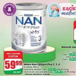 Dino Mleko Nan Optipro Plus 2, 3, 4 Nestle oferta