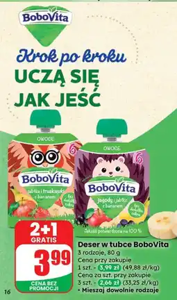 Dino Deser w tubce BoboVita oferta
