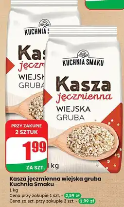Dino Kasza jęczmienna wiejska gruba Kuchnia Smaku oferta