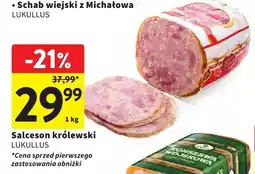 Intermarche Salceson królewski LUKULLUS oferta