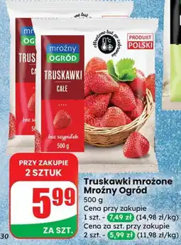 Dino Truskawki mrożone Mroźny Ogród oferta