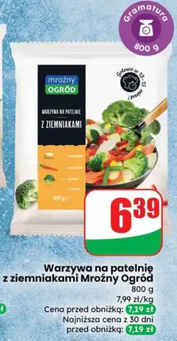 Dino Warzywa na patelnię z ziemniakami Mroźny Ogród oferta