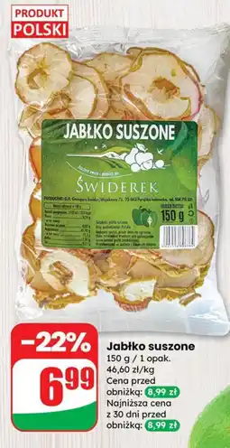 Dino Jabłko suszone Świderek oferta