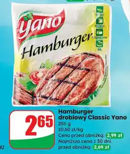 Dino Hamburger drobiowy Classic Yano oferta
