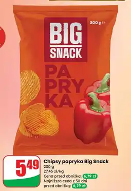 Dino Chipsy papryka Big Snack oferta