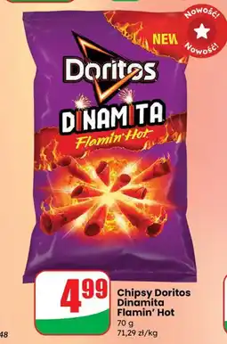 Dino Chipsy Doritos Dinamita Flamin' Hot oferta