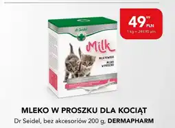AquaelZOO Mleko w proszku Dr Seidel oferta