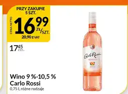 Eurocash Cash & Carry Wino Carlo Rossi oferta