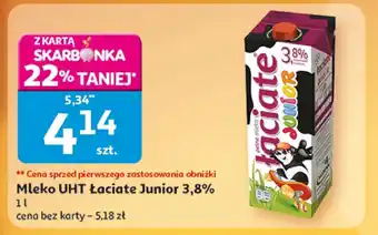 Auchan Mleko Łaciate oferta