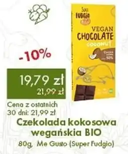 Organic Farma Zdrowia Czekolada kokosowa wegańskia BIO Me Gusto (Super Fudgio) oferta