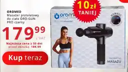 Poczta Polska OROMED Masażer pistoletowy do ciała ORO-GUN PRO czarny oferta