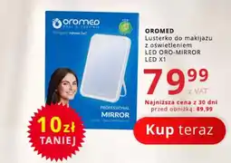 Poczta Polska OROMED Lusterko do makijażu z oświetleniem LED ORO-MIRROR LED X1 oferta
