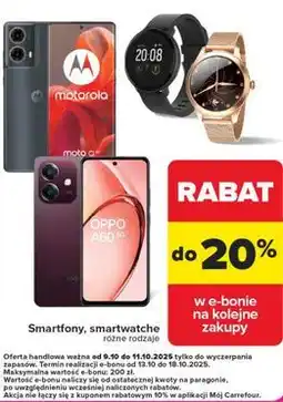 Carrefour Smartfony i smartwatche oferta