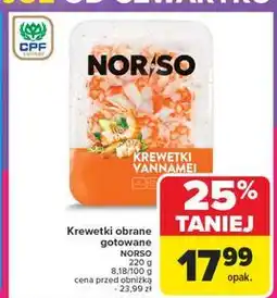 Carrefour Krewetki vannamei Norso oferta