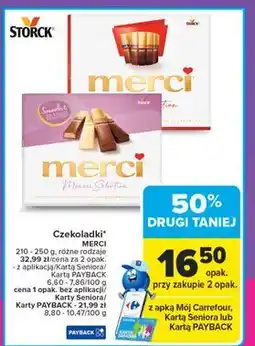 Carrefour Bombonierka smooth & deliciuos Storck Merci oferta