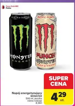 Carrefour Napój energetyczny Monster Energy Pacific Punch oferta