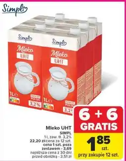 Carrefour Mleko 3.2% Simpl oferta