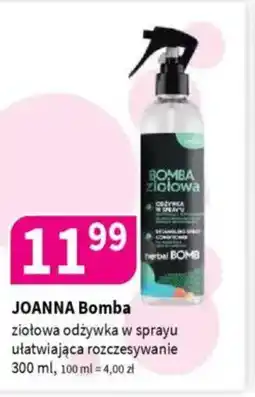 Drogerie Polskie Joanna bomba ziołowa odżywka w sprayu ułatwiająca rozczesywanie oferta