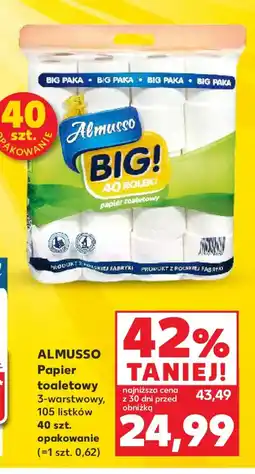 Kaufland Papier toaletowy Almusso Big oferta