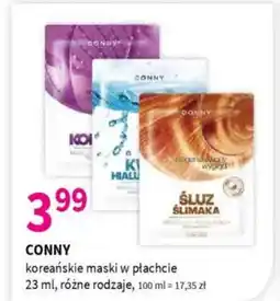 Drogerie Polskie Conny koreańskie maski w płachcie oferta