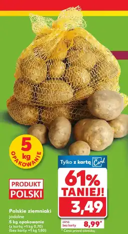 Kaufland Polskie ziemniaki jadalne oferta