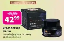 Drogerie Polskie Opcja natura bio-tox normalizujący krem do twarzy oferta