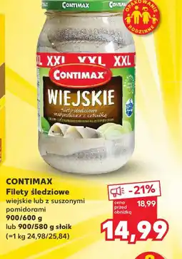 Kaufland Filety śledziowe Contimax oferta
